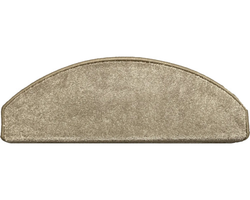 Halvemaanvormige trapmat
