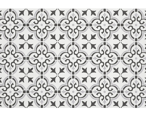 Decoratieve vloertegel met bloemmotief