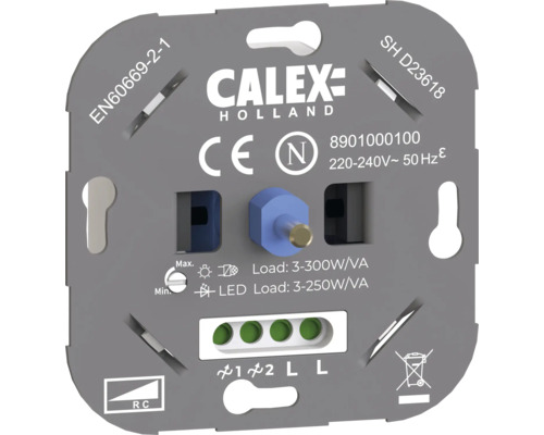 CALEX LED inbouwdimmer 3-250 W (R,C)