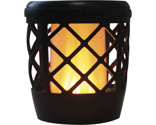 Decoratieve ledlantaarn met flikkerend kaarseffect voor buiten