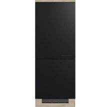 FLEX WELL Koelombouwkast voor 88e inbouwkoelkast Capri zwart 60x60x161 cm