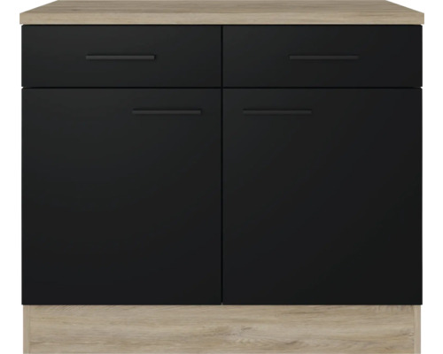 Onderkast met twee laden en twee deuren