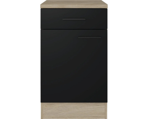 Keukenonderkast met lade en deur