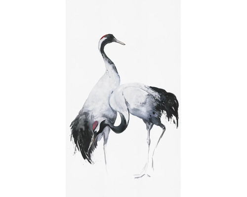 MARBURG Fotobehang vlies 34596 Kumano Kraanvogels 159x270 cm Aquarelschilderij van twee kraanvogels