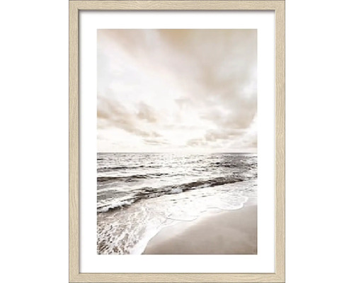 Ingelijste foto met een strandthema
