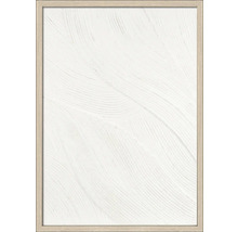 Ingelijste afbeelding met abstract golvend patroon