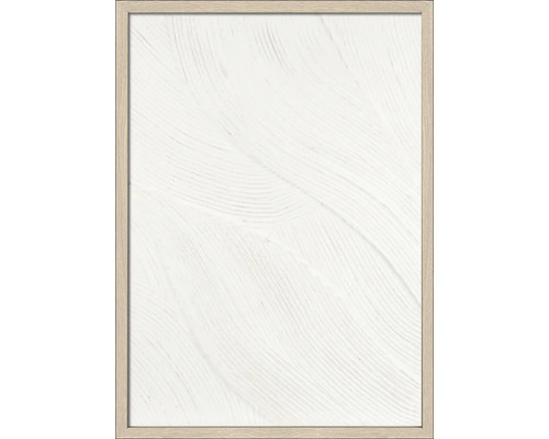 Ingelijste afbeelding met abstract golvend patroon