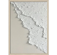 Ingelijste reliëfafbeelding met abstract ontwerp