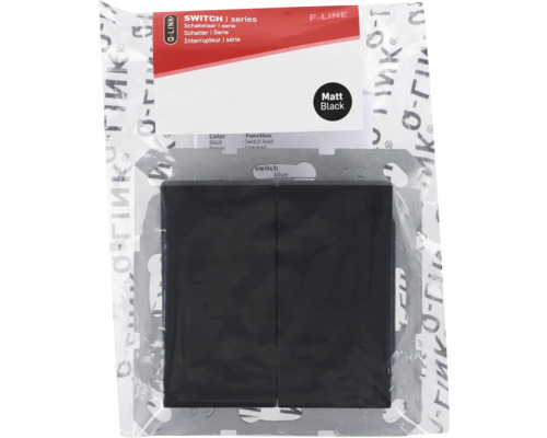 Q-Link schakelaarserie in matte uitvoering