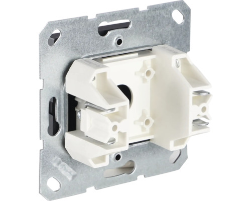 Gedetailleerde weergave van de achterkant van een schakelaar voor elektrische installatie