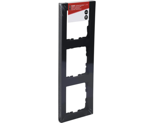 Drievoudig frame voor schakelaars en stopcontacten