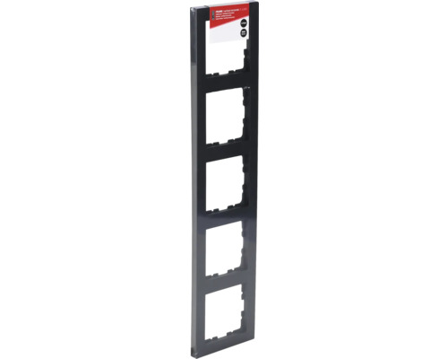 Vijfvoudig frame voor schakelaars en stopcontacten