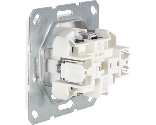 Schakelaar met metalen frame