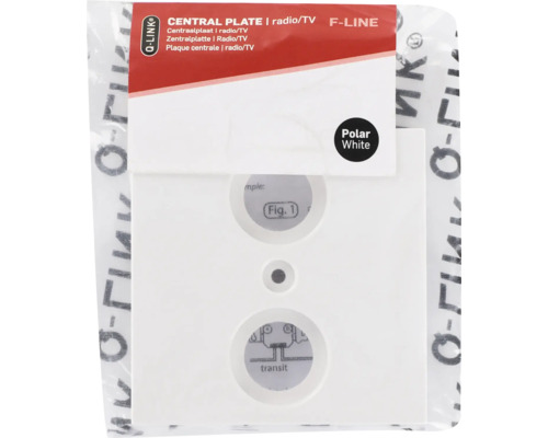Q-Link centrale plaat radio en televisie F-Line