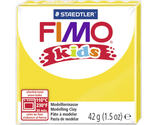 STAEDTLER FIMO Kids klei geel 42 gram