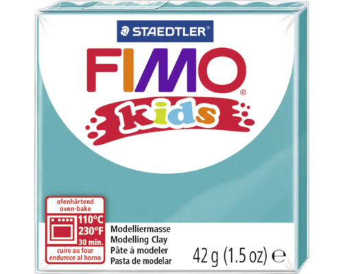 STAEDTLER FIMO Kids klei turkoois 42 gram FIMO Kids modelleerklei pak van 42 gram