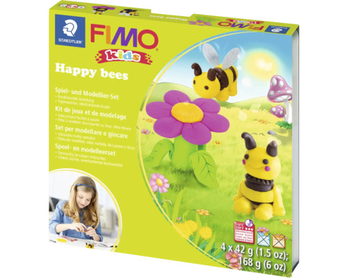 GLOREX FIMO Kids kleiset form & play happy bees