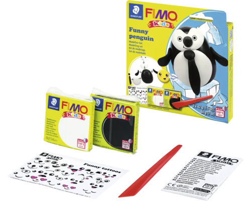 GLOREX FIMO Kids kleiset funny Kids pinguïn