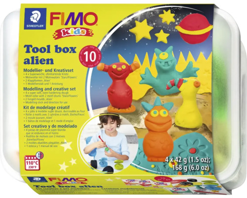 GLOREX FIMO Kids kleiset aliens