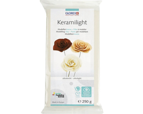 GLOREX Keramilight boetseerklei 250 gram