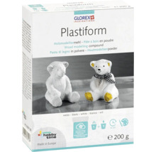 Plastiform houtmodelleermeel verpakking met beren