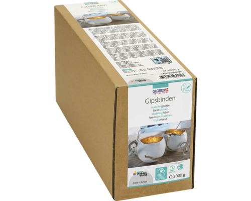 GLOREX Gipsverband grootverpakking 2 kg