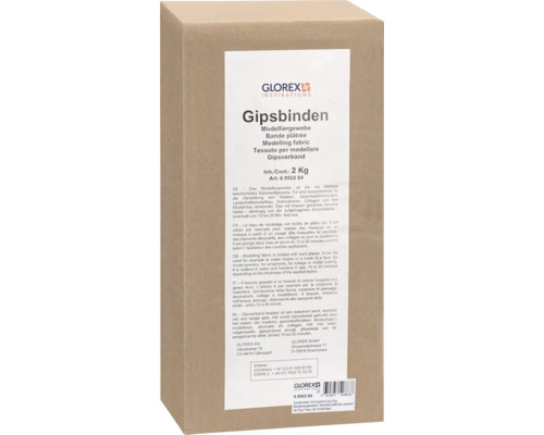 GLOREX Gipsverband grootverpakking 2 kg