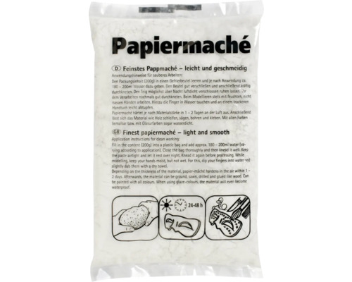 GLOREX Papiermaché poeder 200 gram