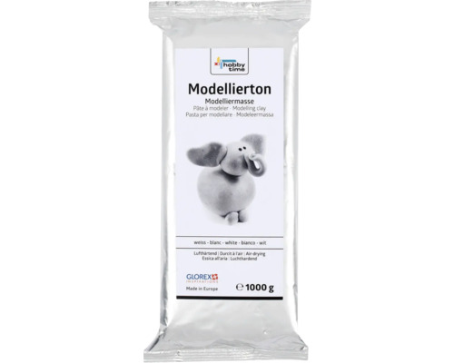Hobby Time modelleermassa, 1000 gram, luchtdrogend