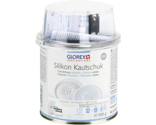 GLOREX Siliconen rubber hv40s 500 gram