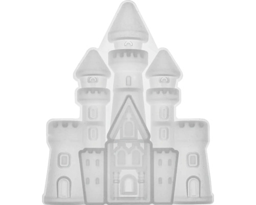 GLOREX Siliconenvorm 15x12cm kasteel 9-dlg