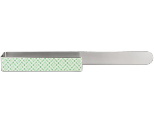 Metalen handdoekhouder met plakstrips