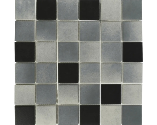 Mozaïektegel grijs-zwart 28,8x28,8 cm Mozaïektegel grijs-zwart 28,8x28,8 cm
