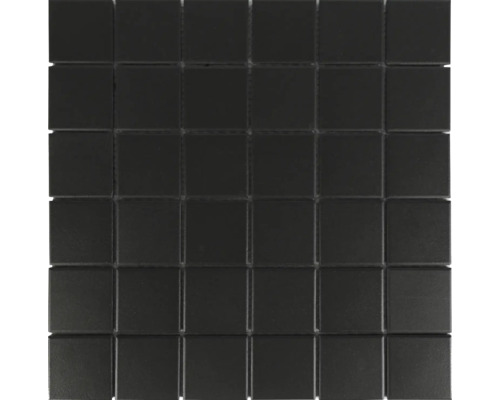 Mozaïektegel keramisch zwart 29,8x29,8 cm