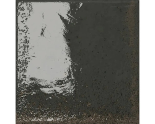 Wandtegel Carmen vierkant zwart 15x15 cm