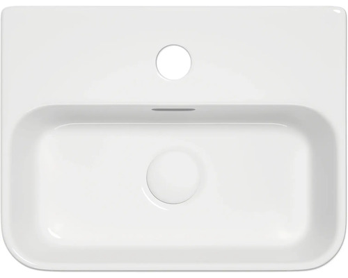 Keramische fontein bovenaanzicht