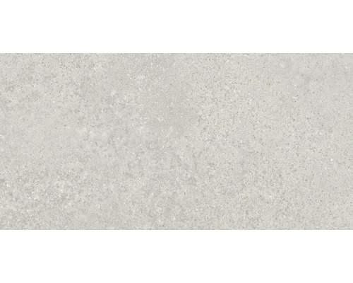 Wand- en vloertegel Code betonlook lichtgrijs 60x30 cm gerectificeerd Tegels met terrazzo-look