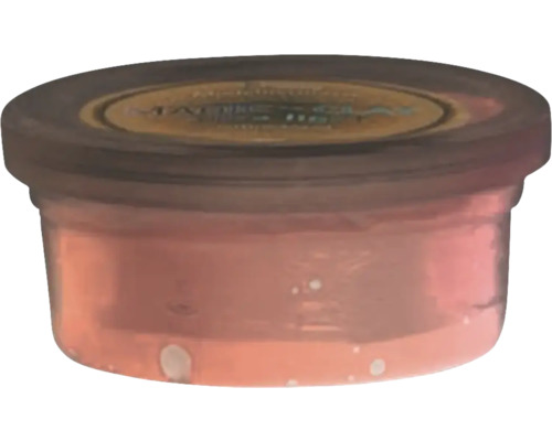 Doorzichtige container met kneedbare modelleerklei