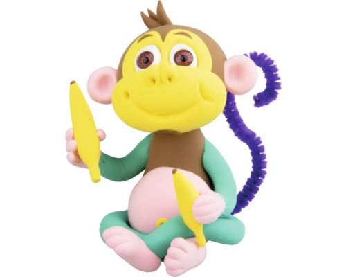 Gevormde aap met bananen