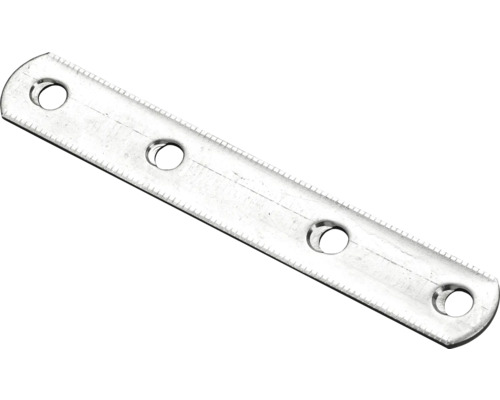 HETTICH Verbindingsplaat VA304 100x15 mm, 50 stuks Verbindingsplaat met vijf gaten