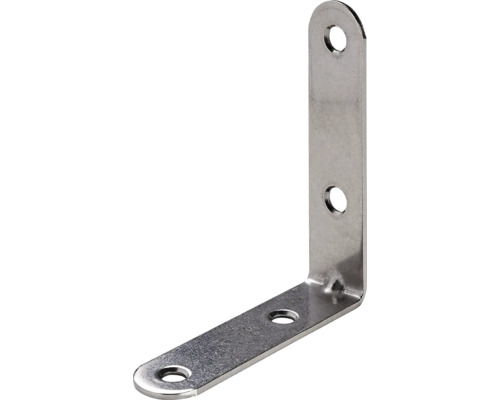 HETTICH Stoelhoek VA304 60x60x15 mm RVS, 25 stuks Hoekverbinder van metaal met montagegaten