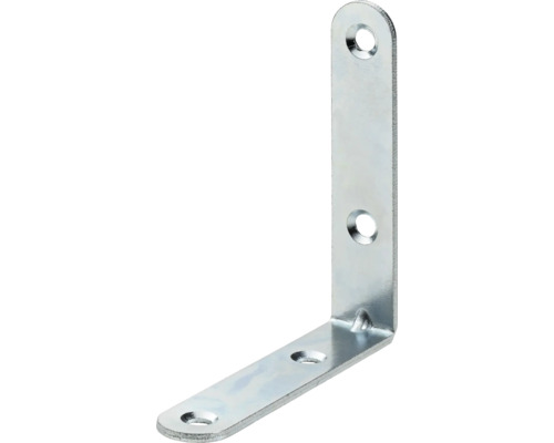 HETTICH Stoelhoek 70x70x15 mm verzinkt, 25 stuks Metalen hoekverbinder met bevestigingsgaten