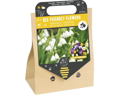Bloembollen meeneemtas bijenvriendelijke tuin geel 25 st.