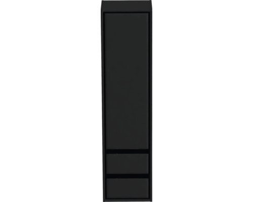 SANOX Hoge kast Loft 160x40 cm linksdraaiend zwart mat