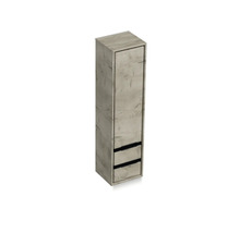 SANOX Hoge badkamerkast Loft 160x40x35 cm craft oak