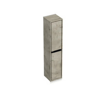 SANOX Hoge badkamerkast Loft 170x40x35 cm craft oak