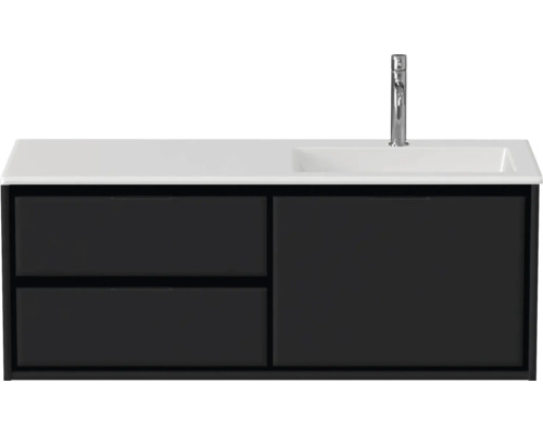 Wastafelonderkast met wastafel en kraan