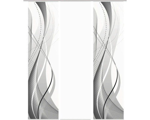 Roll-up display met abstract patroon