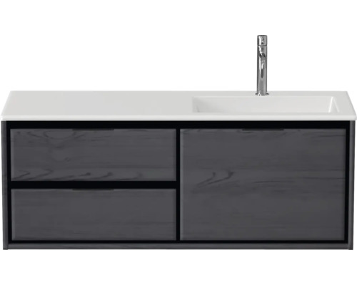 Wastafelonderkast met wastafel en kraan