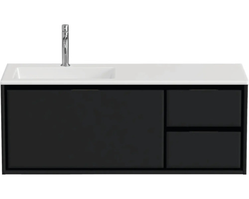 Wastafel met wastafelonderkast, kraan en laden